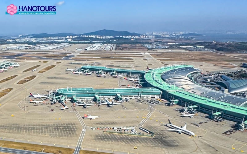 Sân bay quốc tế Incheon hiện sở hữu hệ thống 4 đường băng